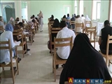 آزمون نهایی دوره های آموزشی زبان فارسی در باکو برگزار شد