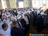 نماز عید فطر در جمهوری آذربایجان برپا شد