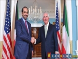 گفت وگوی وزیر مشاور دولت کویت با وزیر خارجه آمریکا در واشنگتن/ رایزنی برای حل بحران قطر