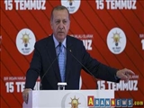 اردوغان: فتح الله گولن جرات بازگشت به ترکیه را ندارد