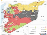 چند درصد از خاک سوریه در کنترل نیروهای مقاومت است؟