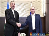  روسای جمهوری آذربایجان و روسیه دیدار کردند