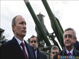  ارتباط امضاي قرارداد ايجاد دفاع هوايي مشترک روسيه و ارمنستان  با دیدار پوتین و علی اف 
