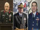 تغییر فرماندهان عالی قوای سه گانه نظامی ترکیه