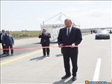 بخشی از بزرگراه باکو با مرز ایران افتتاح شد