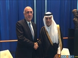 دیدار وزیر امور خارجه جمهوری آذربایجان با وزیر امور خارجه عربستان