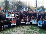 فریاد «حسین حسین شعار ماست» در تجمع اعتراض‌آمیز «شورای ملی»