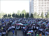 تجمع نیروهای مخالف در باکو/تصاویر