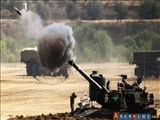 حمله توپخانه ای به نوار غزه
