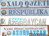 سرخط روزنامه های جمهوری آذربایجان - جمعه 28 مهر ماه