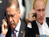 روسای جمهوری روسیه و ترکیه درباره اوضاع سوریه مذاکره تلفنی کردند