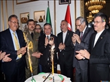 جشن پیروزی انقلاب در سفارت جمهوری اسلامی ایران در آنکارا برگزار شد