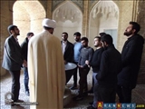 تصاویر/ بازدید دانشجویان پزشکی گرجستان از مدرسه علمیه امام خمینی (ره) کاشان 