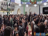 سوگواری فاطمی در 70 مسجد آستارا با شرکت اتباع آذری