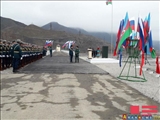 نخستین مراسم علامت گذاری مرزی میان جمهوری آذربایجان و روسیه