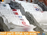 چهار حزب سیاسی ترکیه برای تشکیل یک ائتلاف به توافق رسیدند