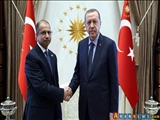 دیدار رئیس مجلس عراق با رئیس جمهور ترکیه