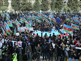 نیروهای مخالف دولت در باکو تظاهرات کردند
