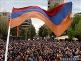 معترضان در ایروان بخشی از مرکز شهر را اشغال کردند