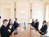 رئیس جمهوری آذربایجان با رییس ستاد مشترک نیروهای مسلح روسیه و فرمانده عالی ناتو در اروپا دیدار کرد