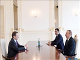 دیدار رییس «اف. اس. ب.» ، سرویس اطلاعات خارجی روسیه با رییس جمهوری آذربایجان