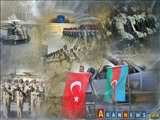 رژه نیروهای مسلح  ترکیه در باکو