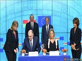 باکو و اتحادیه اروپا سند همکاری امضا کردند