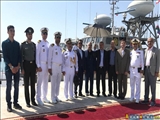  دو ناو موشک انداز ایران در سواحل باکو پهلو گرفت