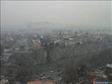 گرد و غبار شرق گرجستان را فرا گرفت