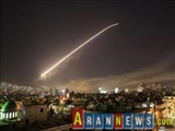 انهدام سه موشک ویک پهپاد روی آسمان دمشق