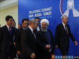 بیانیه مشترک سران در پایان اجلاس سه جانبه تهران