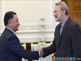 لاریجانی در دیدار با وزیر کشور آذربایجان: ایران راهبرد روشنی برای توسعه روابط با آذربایجان دارد