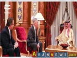 ديدار وزير دفاع آمريکا با پادشاه بحرين