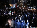 تظاهرات ضد اسرائیلی مردم ترکیه در واکنش به وقایع نوار غزه - عکس