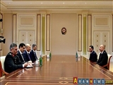 وزیر کشور ترکیه با الهام علی اف در باکو دیدار کرد.