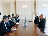 وزیر صنعت ایران با رییس جمهوری آذربایجان دیدار کرد
