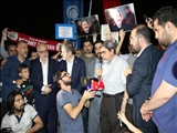 تجمع اعتراضي در مقابل کنسولگري مصر در استانبول