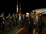 روحانی به تهران آمد