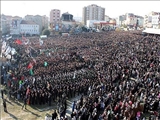 مراسم عزاداری پرشور در محله زینبیه استانبول - فیلم 