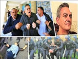 برخورد خشونت آمیز پلیس باکو با معترضان مخالف دولت - فیلم