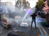 گرجستان صحنه درگیری حامیان و مخالفان دولت