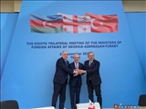نشست سه‌جانبه وزیران خارجه آذربایجان، گرجستان و ترکیه برگزار شد