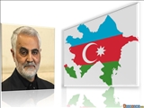 تناقض دیدگاه شخصیت های حاکمیتی با مردم در جمهوری آذربایجان در خصوص شهادت سردار سلیمانی 