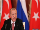 اردوغان: از آب و خاک ترکیه دفاع می‌کنیم