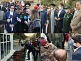 گرامی داشت روز پرچم با مشارکت سفیر جمهوری اسلامی ایران در باکو