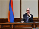 رئیس جمهوری ارمنستان خواستار استعفای دولت پاشینیان شد