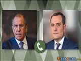 وزرای خارجه روسیه و جمهوری آذربایجان درباره قره‌باغ رایزنی کردند
