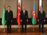 دیدار وزیران خارجه ترکمنستان , جمهوری آذربایجان و ترکیه 