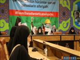کنفرانس اعتراض به ممنوعیت حجاب در جمهوری آذربایجان برگزار شد