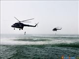 تمرینات نیروی مرزبانی جمهوری آذربایجان در دریای خزر برگزار شد